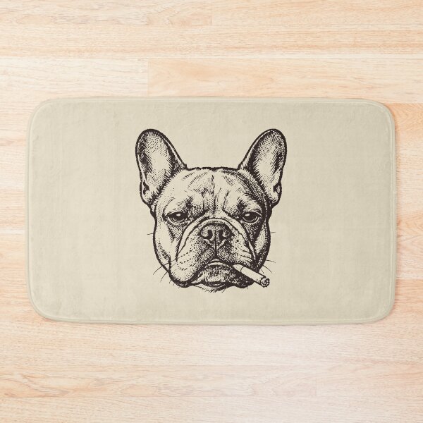 Item preview, Smoking French Bulldog. #3 designed and sold by EunsooLee.