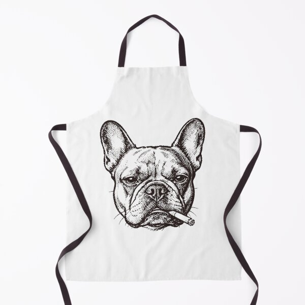 Item preview, Smoking French Bulldog. #3 designed and sold by EunsooLee.