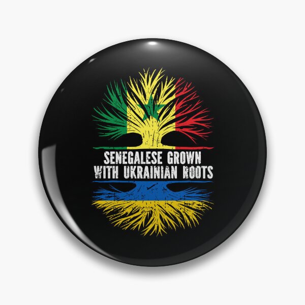 Item preview, Senegalese Grown with Ukrainian Roots  designed and sold by CosmoKitsch.