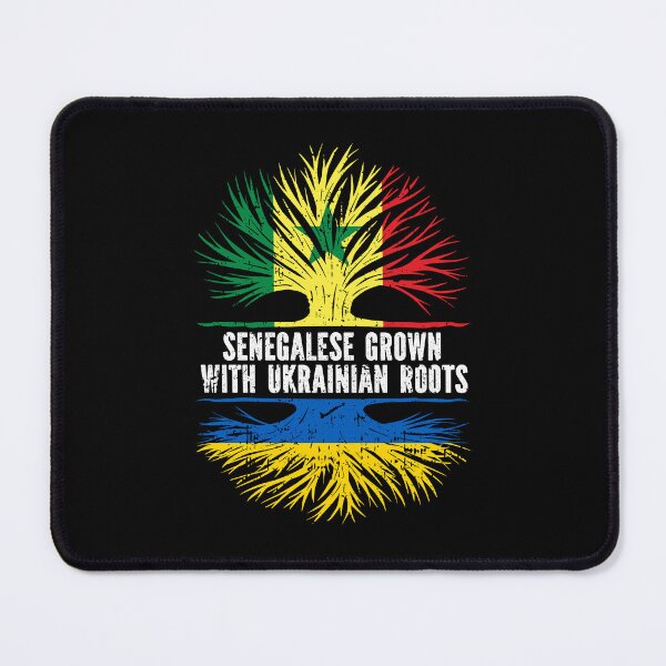 Item preview, Senegalese Grown with Ukrainian Roots designed and sold by CosmoKitsch.