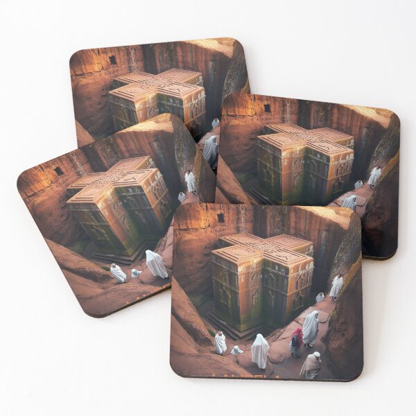 Item preview, LALIBELA  FAMOUS ROCK CHURCH - Wall Art - 1200 to early 1300 Century designed and sold by DBM Photo Art 1.