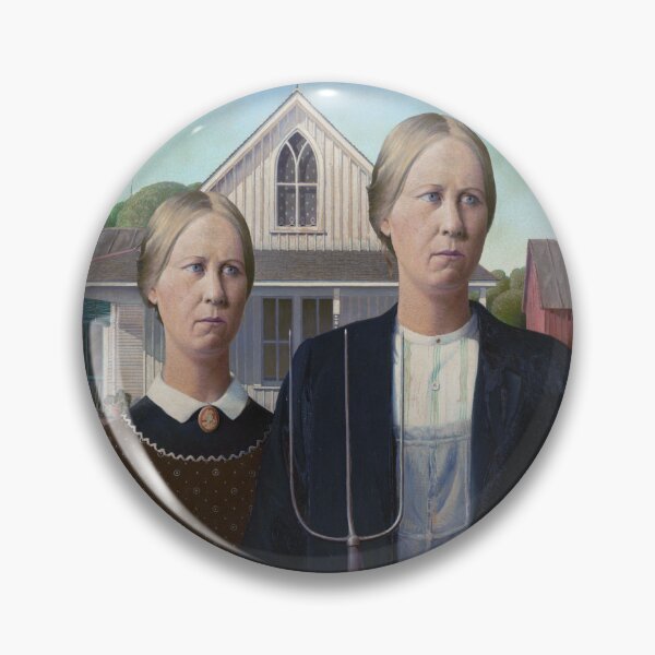 Item preview, American Gothic - Twice the Judgment, None of the Sophistication designed and sold by knappidesign.
