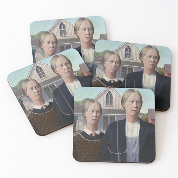 Item preview, American Gothic - Twice the Judgment, None of the Sophistication designed and sold by knappidesign.