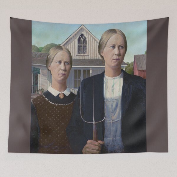 Item preview, American Gothic - Twice the Judgment, None of the Sophistication designed and sold by knappidesign.