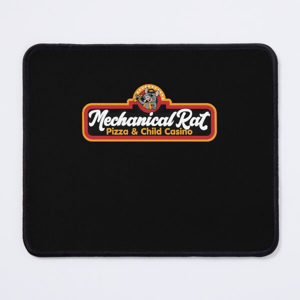 Item preview, Mechanical Rat Pizza And Child Casino Logo designed and sold by KhuzaimaSohail.