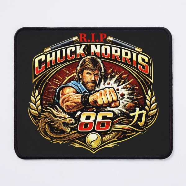 Item preview, R.I.P - Chuck Norris Is Immortal designed and sold by Jani-art-world.