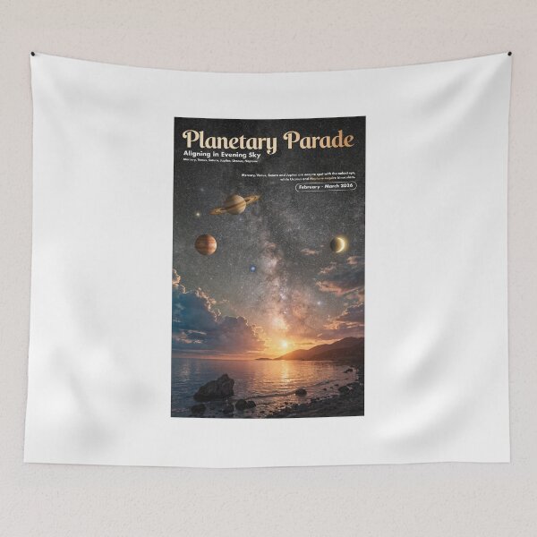 Item preview, PLANETARY PARADE designed and sold by likbatonboot.
