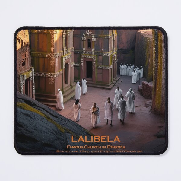 Item preview, ETHIOPIA LALIBELA - Wall Art - Famous Rock Church late 1200 to early 1300 Century designed and sold by DBM Photo Art 1.