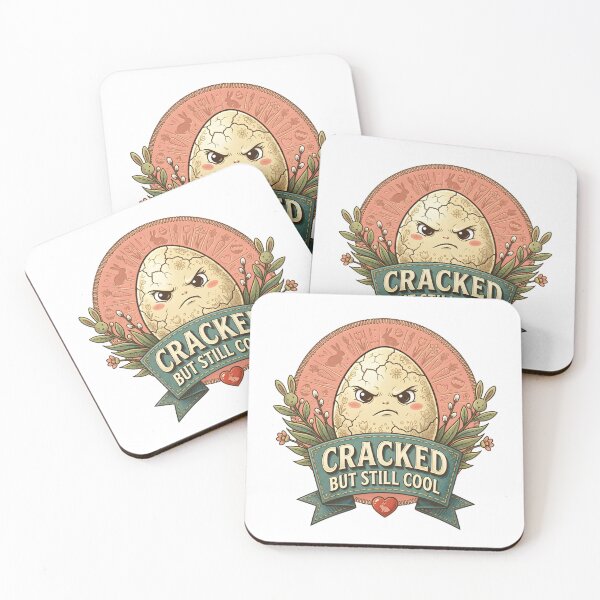 Item preview, Funny Cracked Egg Shirt – Cracked But Still Cool Easter Tee designed and sold by relso.