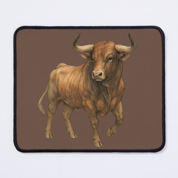 Item preview, Strong Bull Illustration designed and sold by jdz031.