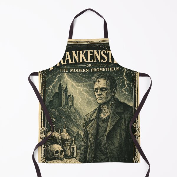 Item preview, Frankenstein - The Modern Prometheus Gothic Vintage Horror Poster designed and sold by TownWish.