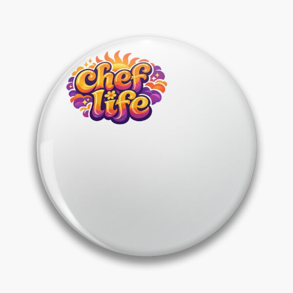 Item preview, Chef Life | Retro Groovy Kitchen Design designed and sold by BinAlgoPix.