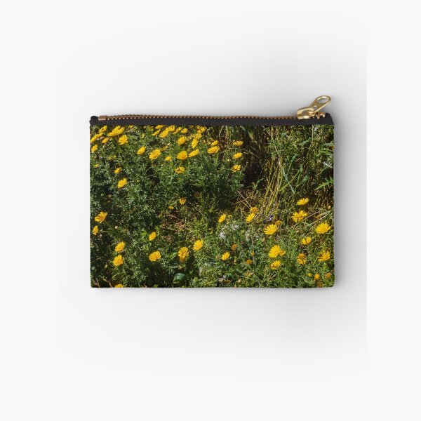 Item preview, Yellow Wildflowers and Daisies Covering a Sunny Spring Meadow in Lush Green Grass designed and sold by Nmallia.