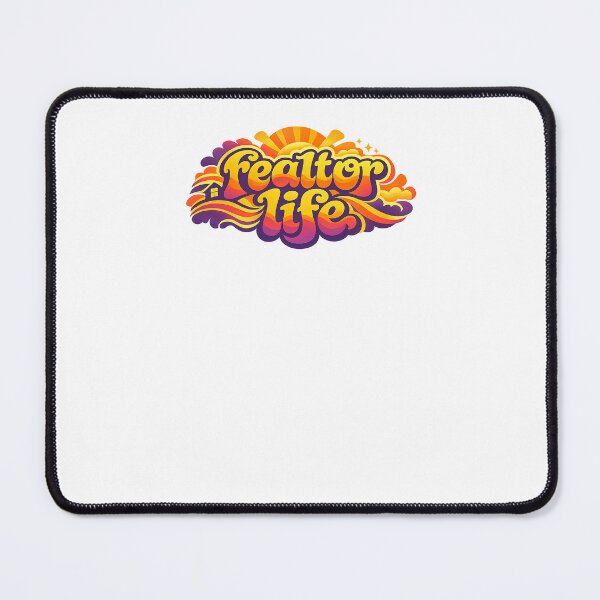 Item preview, Realtor Life | Retro Groovy Sunset Real Estate Gift designed and sold by BinAlgoPix.
