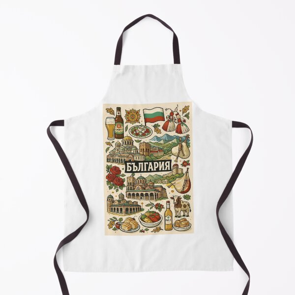 Item preview, Bulgaria — Icons of a Nation | Vintage Travel Poster Art designed and sold by FlatlineArtCo.