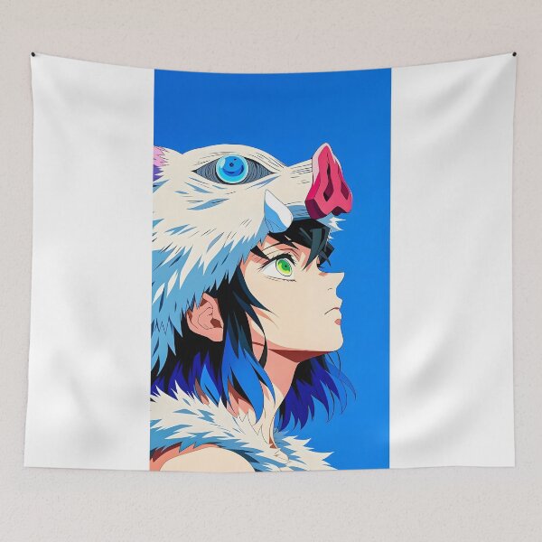 Item preview, Inosuke Hashibira in 4k designed and sold by sandsgnn.