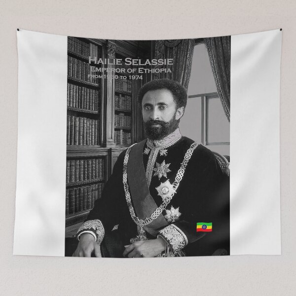 Item preview, HALIE SELASSIE - Wall Art -  Emperor of Ethiopia from 1930 to 1974 designed and sold by DBM Photo Art 1.