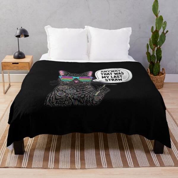 Item preview, Sarcastic Black Cat Mental Health Sticker Pack designed and sold by Cosmic Catnip Art.