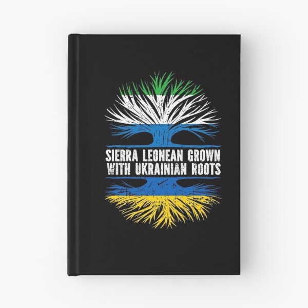Item preview, Sierra Leonean Grown with Ukrainian Roots designed and sold by CosmoKitsch.