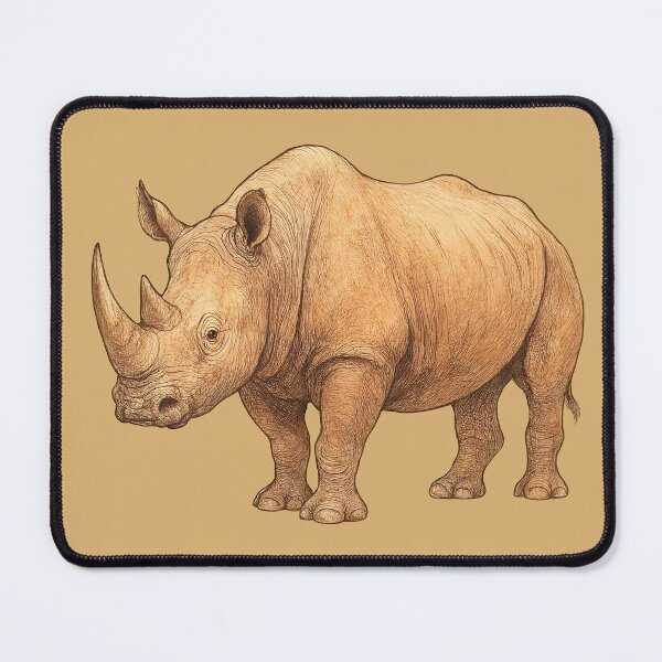 Item preview, Massive Rhino Illustration designed and sold by jdz031.