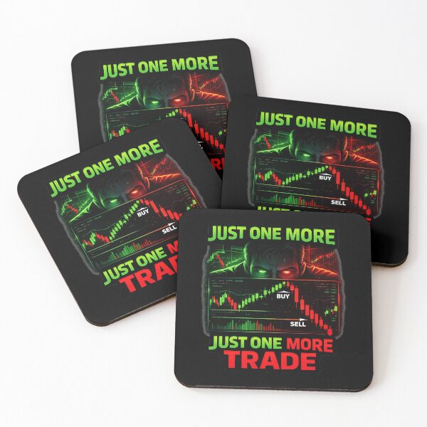 Item preview, Just One More Trade Funny psyco Trading Shirt – Day Trader Meme Crypto Forex Stock Market designed and sold by Chart Store | Trading Life.