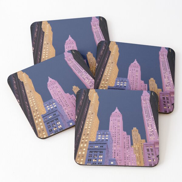 Item preview, Neon Towers designed and sold by NextStopJupiter.