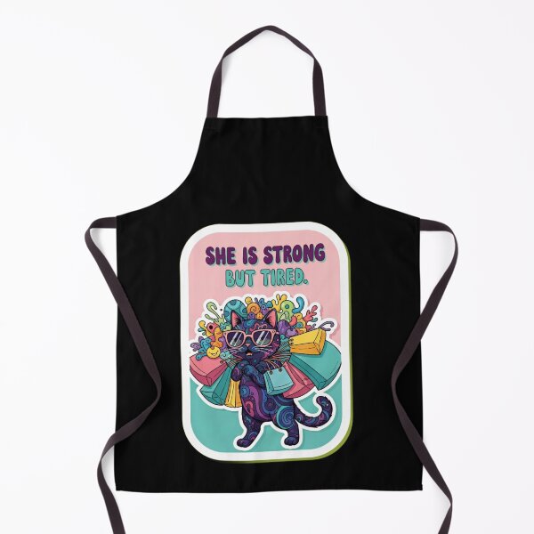 Item preview, Sarcastic Black Cat Mental Health Sticker Pack designed and sold by Cosmic Catnip Art.