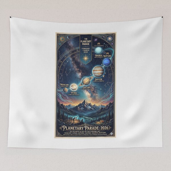 Item preview, PLANETARY PARADE designed and sold by likbatonboot.