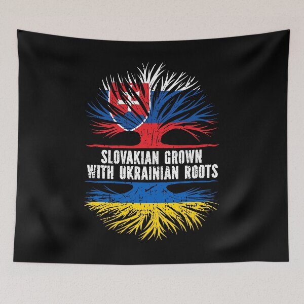 Item preview, Slovakian Grown with Ukrainian Roots  designed and sold by CosmoKitsch.