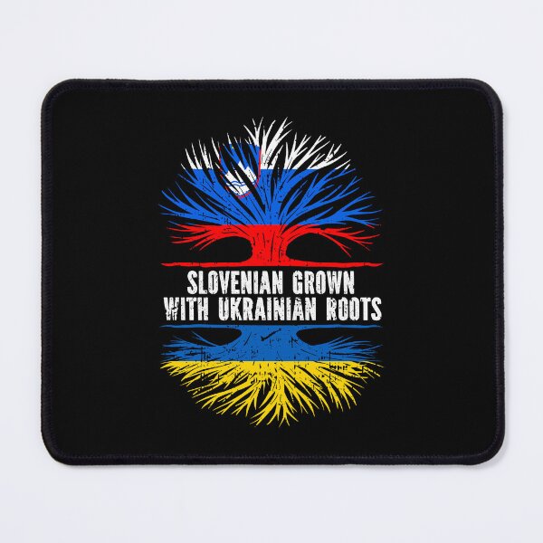Item preview, Slovenian Grown with Ukrainian Roots designed and sold by CosmoKitsch.