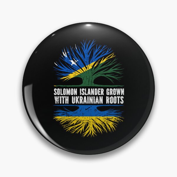 Item preview, Solomon Islander Grown with Ukrainian Roots  designed and sold by CosmoKitsch.