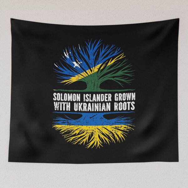 Item preview, Solomon Islander Grown with Ukrainian Roots  designed and sold by CosmoKitsch.
