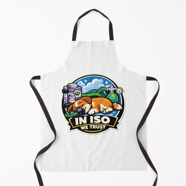 Item preview, In ISO We Trust – Funny Veterinary Anesthesia Design for Vet Techs designed and sold by Bettybee00.