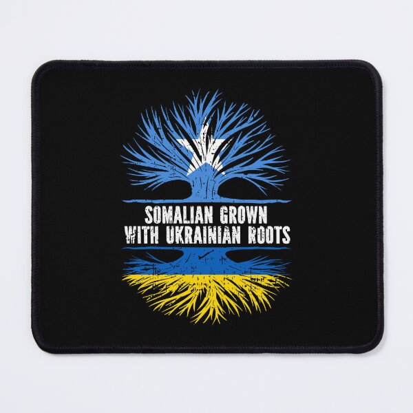 Item preview, Somalian Grown with Ukrainian Roots designed and sold by CosmoKitsch.