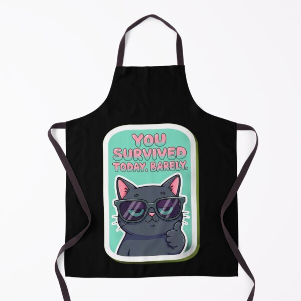 Item preview, Sarcastic Black Cat Mental Health Sticker Pack designed and sold by Cosmic Catnip Art.