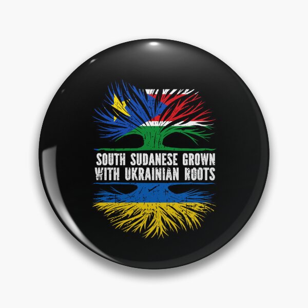 Item preview, South Sudanese Grown with Ukrainian Roots  designed and sold by CosmoKitsch.