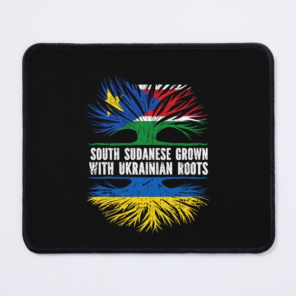 Item preview, South Sudanese Grown with Ukrainian Roots designed and sold by CosmoKitsch.