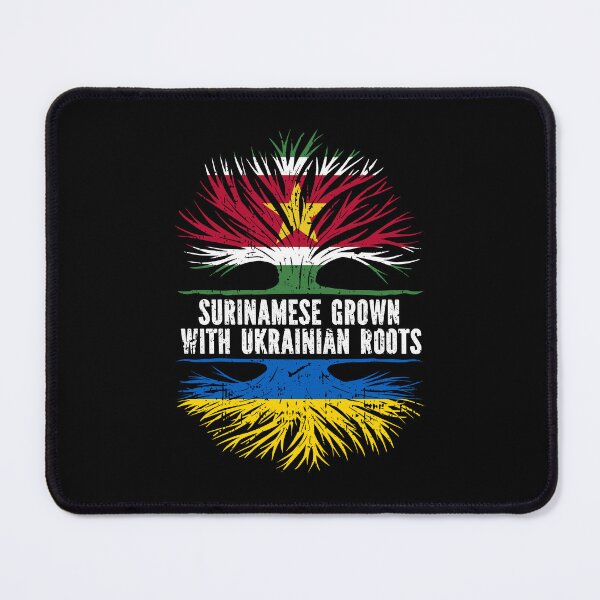 Item preview, Surinamese Grown with Ukrainian Roots designed and sold by CosmoKitsch.
