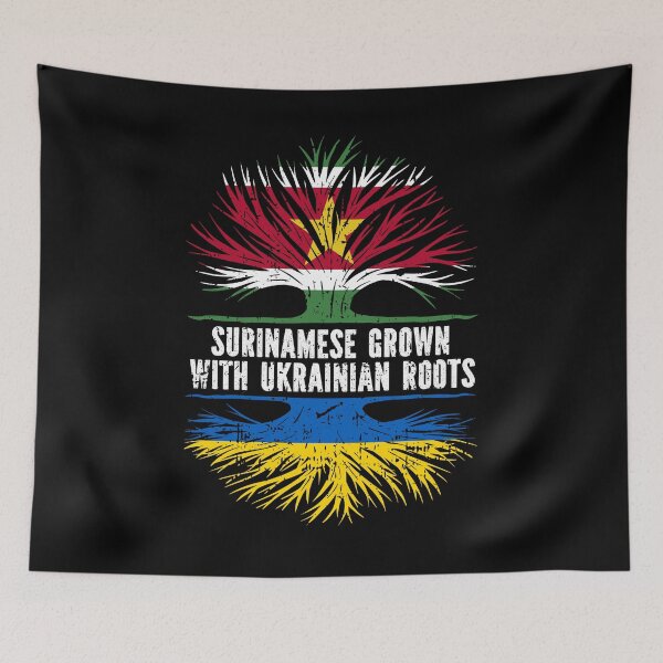 Item preview, Surinamese Grown with Ukrainian Roots  designed and sold by CosmoKitsch.