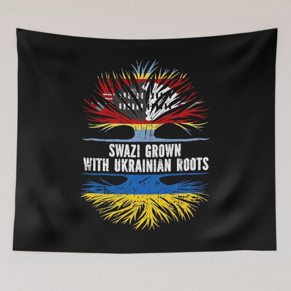 Item preview, Swazi Grown with Ukrainian Roots  designed and sold by CosmoKitsch.