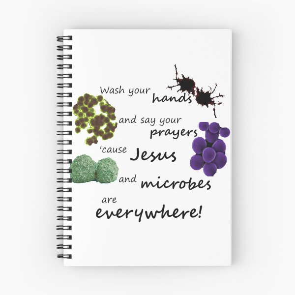 Item preview, Jesus and Microbes are Everywhere designed and sold by Jhbshuman.