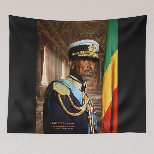 Item preview, HAILE SELAAIE I  - Wall Art - The Emperor of Ethiopia from 1930 to 1975 designed and sold by DBM Photo Art 1.