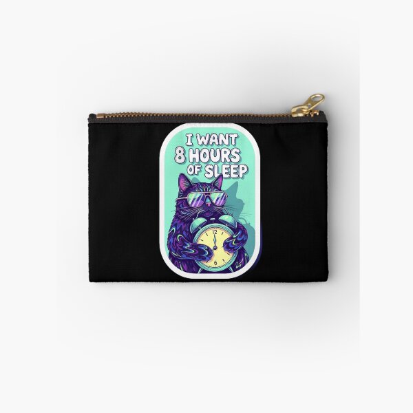 Item preview, Sarcastic Black Cat Mental Health Sticker Pack designed and sold by Cosmic Catnip Art.