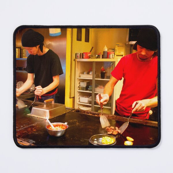 Item preview, Japanese Restaurant Kitchen Action Photography designed and sold by DrTol.