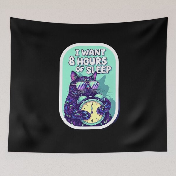 Item preview, Sarcastic Black Cat Mental Health Sticker Pack designed and sold by Cosmic Catnip Art.