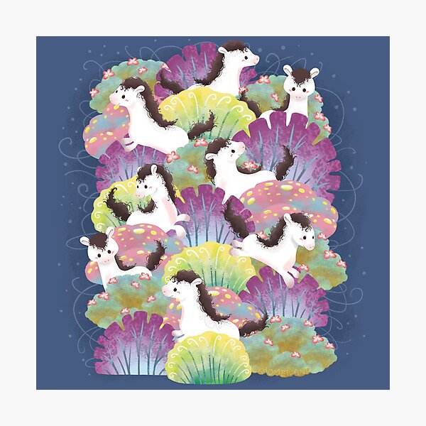 Item preview, Horses in the Bushes designed and sold by Khotekmei.