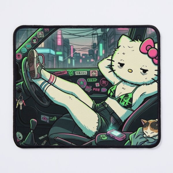 Item preview, “CUTE‑CRIME CRUISER MODE — SWEETHEART WITH STREET HEAT” designed and sold by Print Fiction.