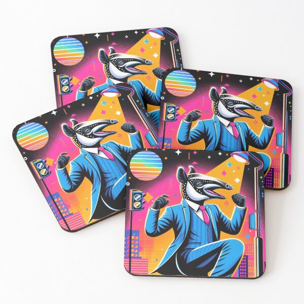 Item preview, Dancing Tapir – Neon City Lights designed and sold by Dogandesighn.