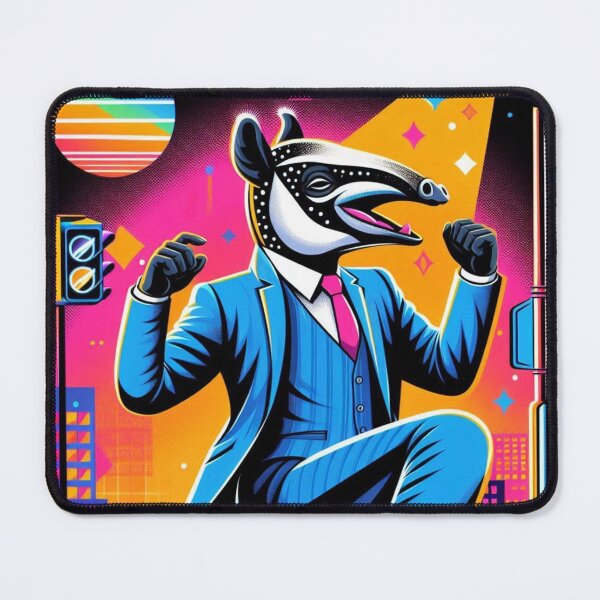 Item preview, Dancing Tapir – Neon City Lights designed and sold by Dogandesighn.