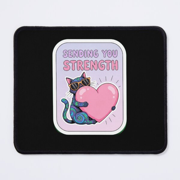 Item preview, Sarcastic Black Cat Mental Health Sticker Pack designed and sold by Cosmic Catnip Art.
